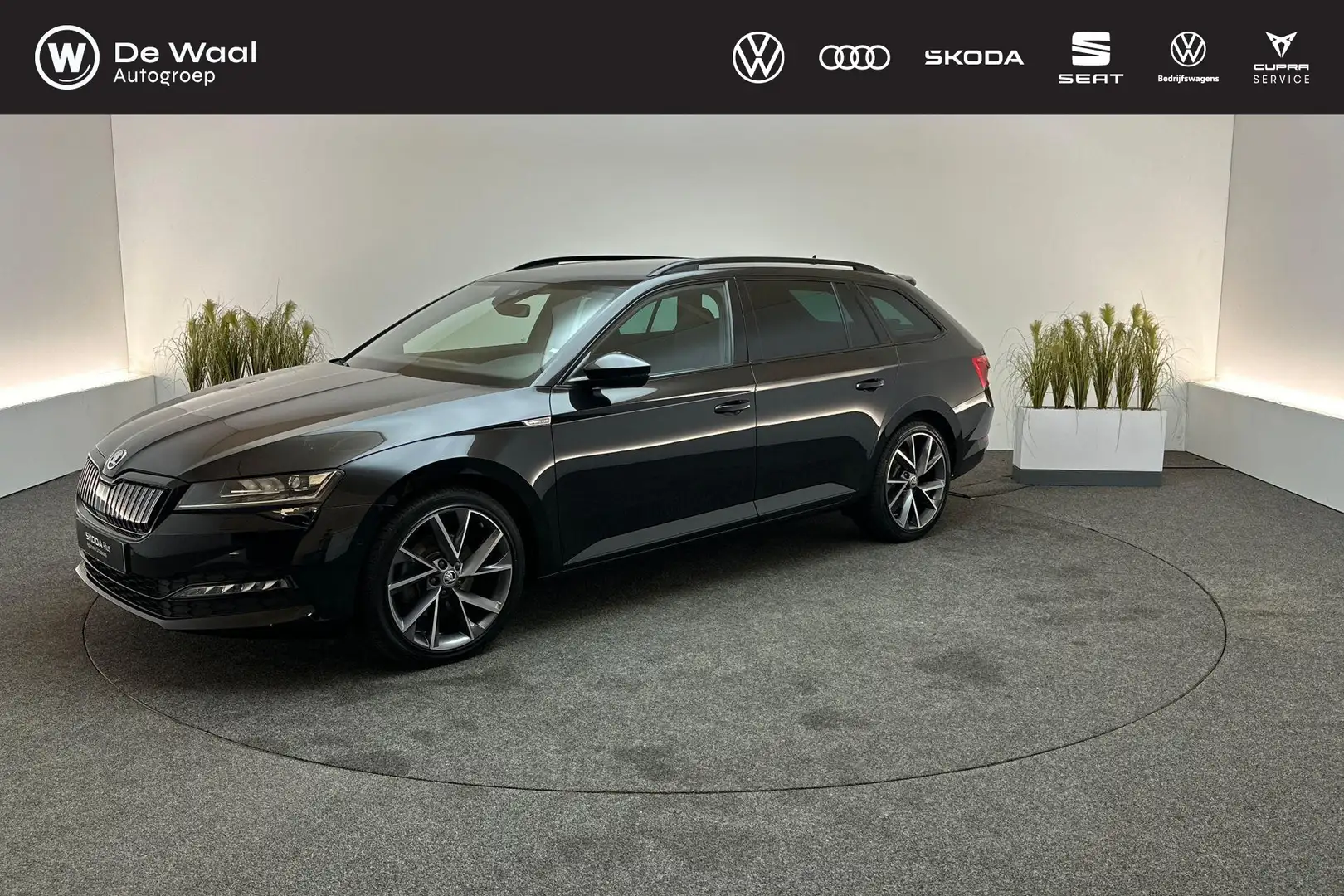 Skoda Superb Combi 1.4 TSI 218pk DSG iV Sportline Business | Ad Noir - 1