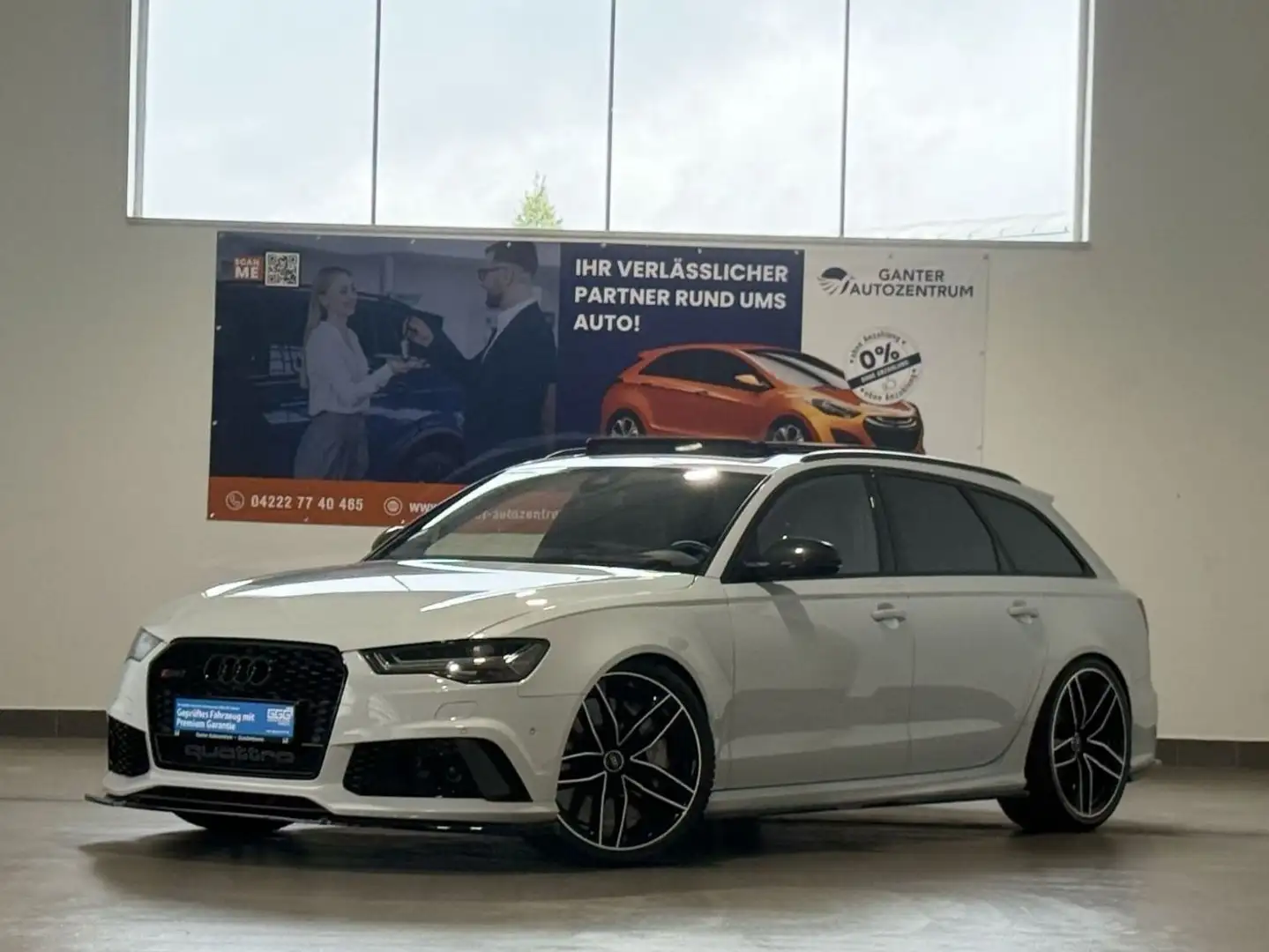 Audi RS6 RS 6 Avant 4.0 TFSI quattro KERAMIK+B&O+PANO+HUD Weiß - 1
