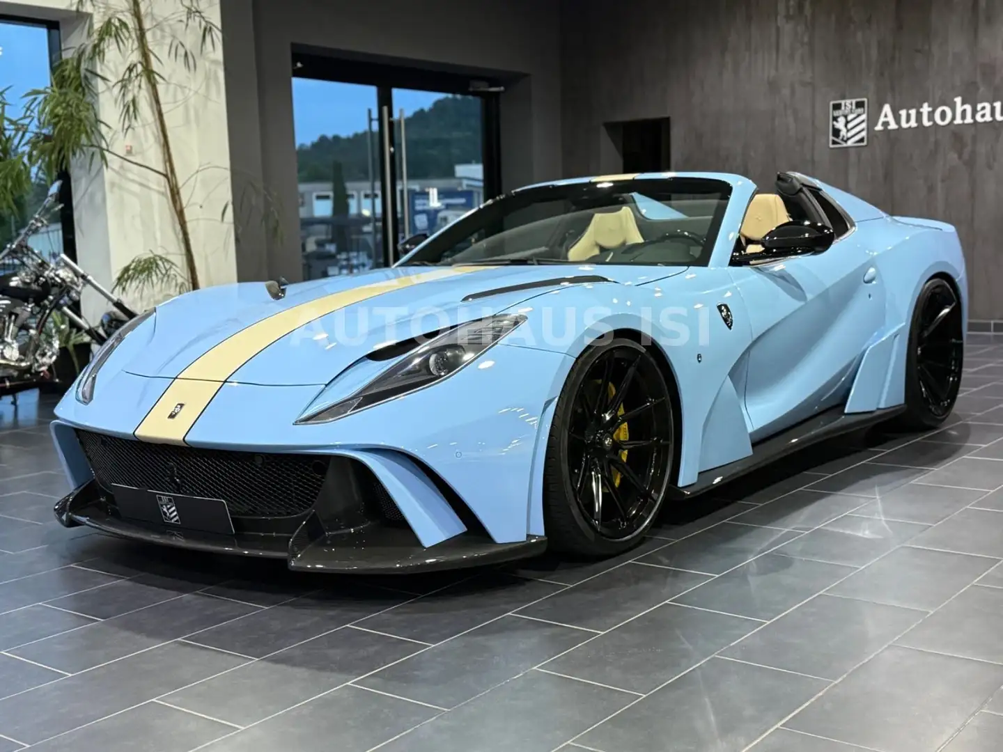 Ferrari 812 GTS NOVITEC N-LARGO 1 of 18, AZZURO LA PLATA Blau - 2
