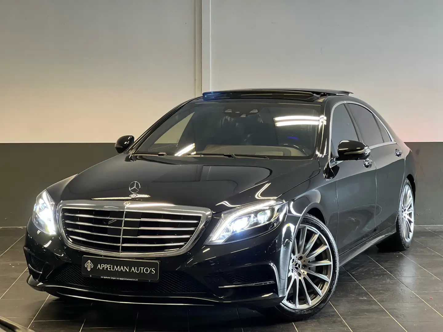 Mercedes-Benz S 350 LANG | Full | ChauffeursPakket | TV | 4x Massage | Zwart - 1