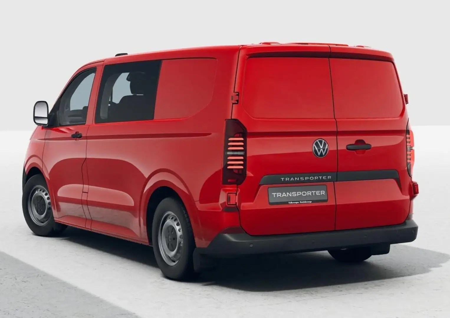 Volkswagen T7 Kastenwagen Kastenwagen Plus TDI 150 AT8 Klimaaut SHZ 6-S 1... Červená - 2