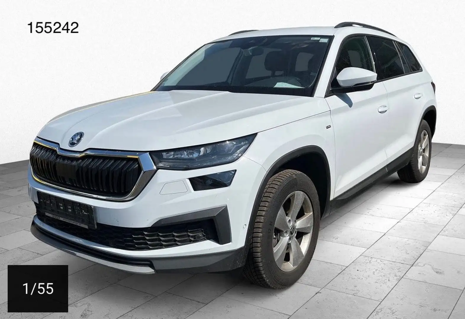 Skoda Kodiaq NAVI/MATRIX/ACC/VIRTUAL/KAMERA/CANTON/19" Weiß - 1