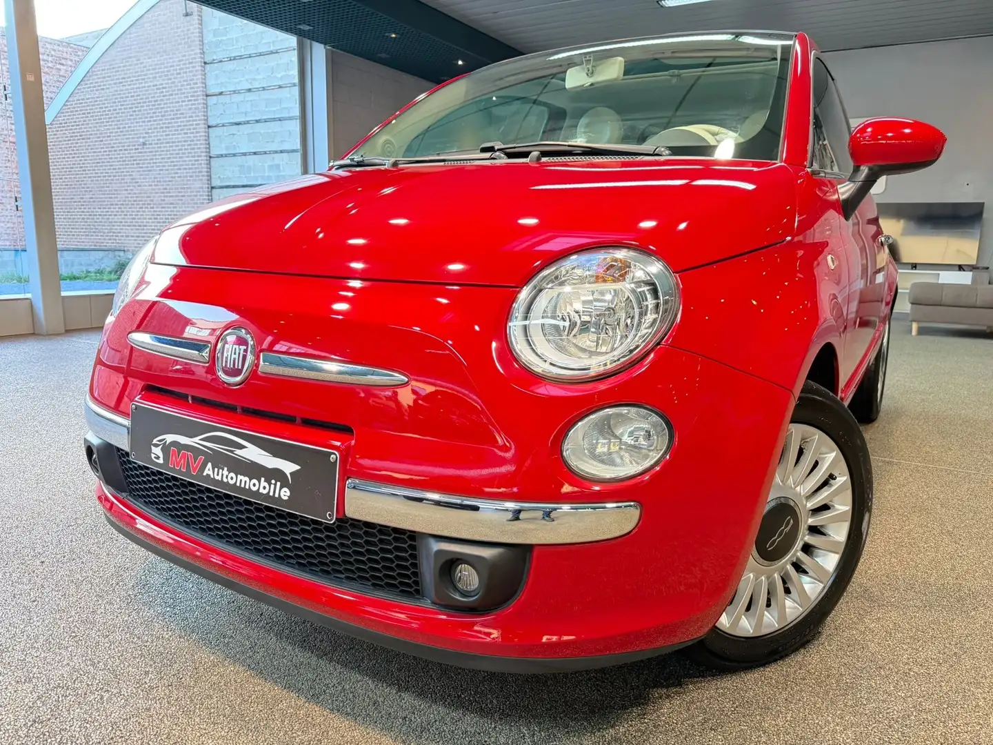 Fiat 500 1.2i Lounge MTA * Boite auto * Toit pano * Jante Rood - 1