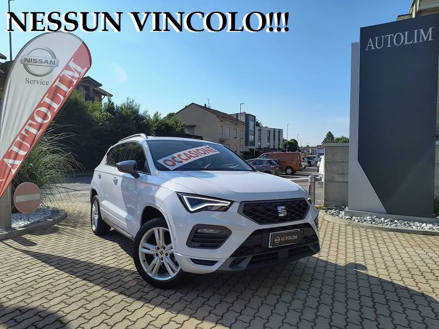 SEAT Ateca 1.0 tsi "FR" 110cv Bianco Perla Tetto Apribile El Wit - 1