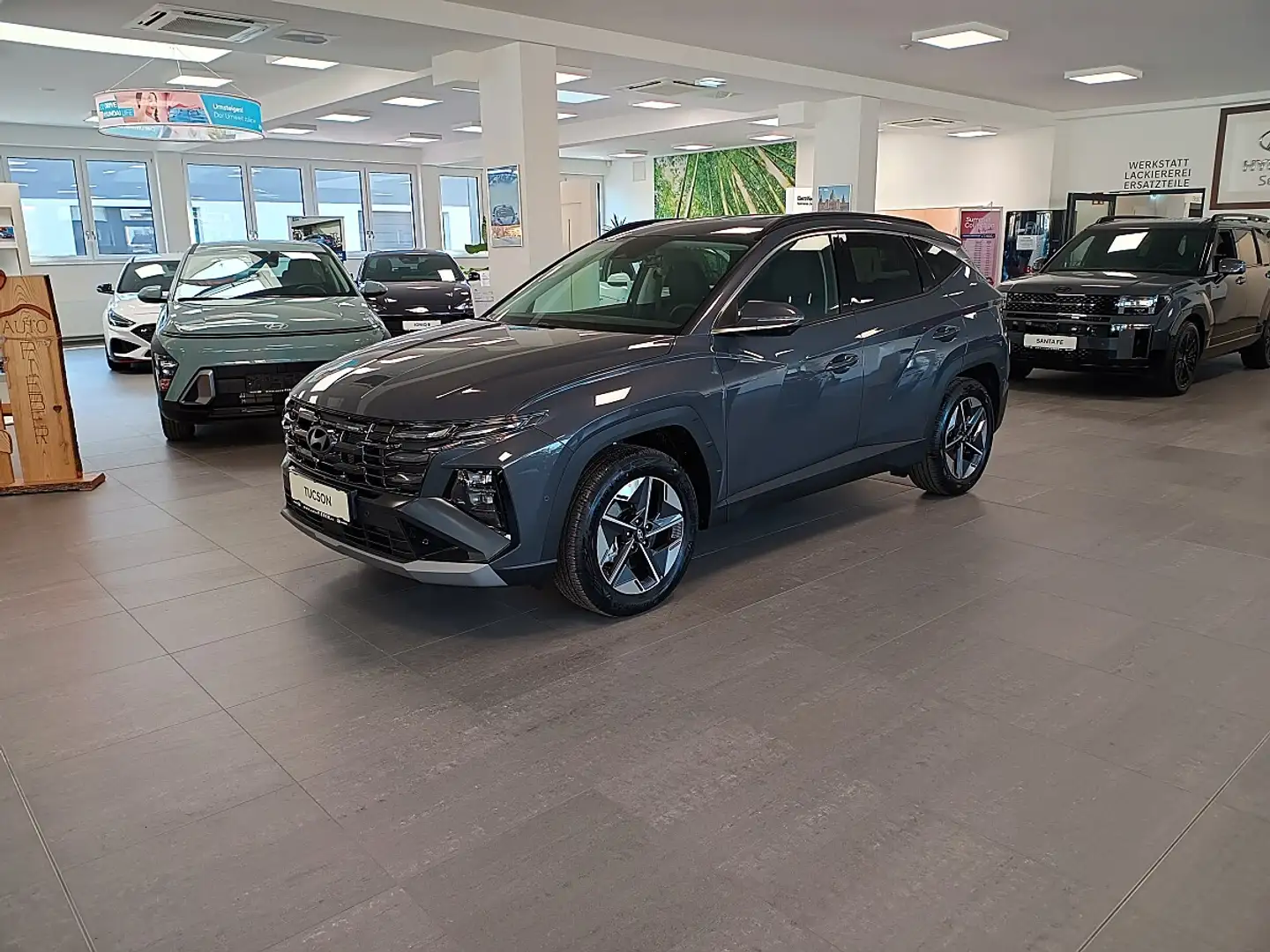 Hyundai TUCSON Tucson 1,6 T-GDI PHEV 2WD GO! Plus Aut. *Matrix... Grau - 2