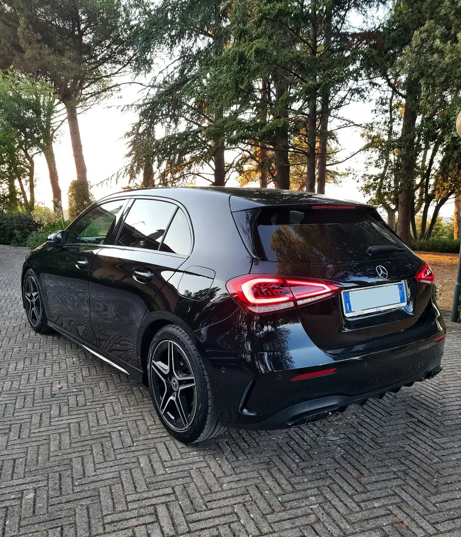 Mercedes-Benz A 220 Premium auto BlackNight tetto apribile Zwart - 2