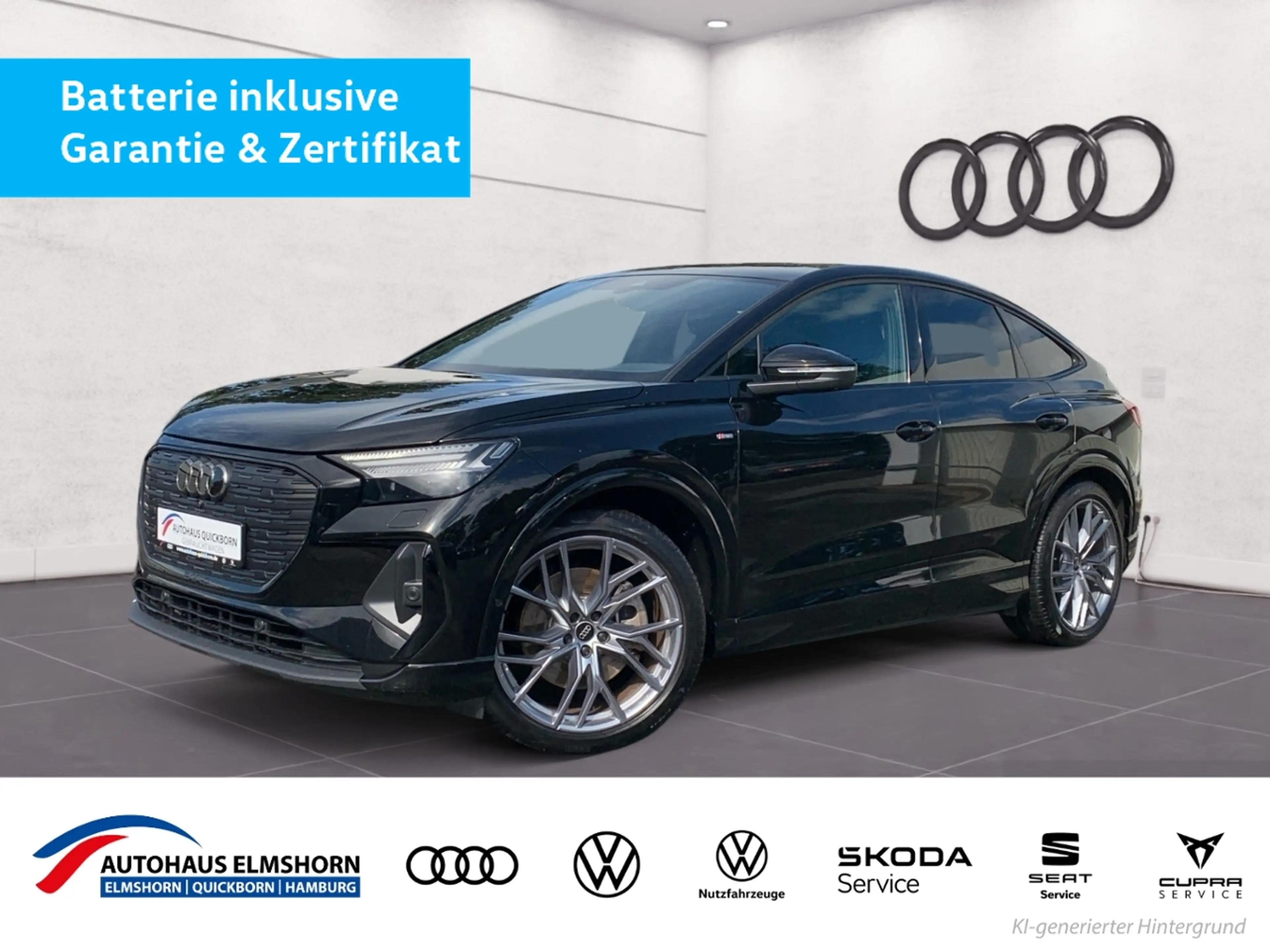 Audi Q4 e-tron Sportback 50 quattro S line AHK PANO SONOS