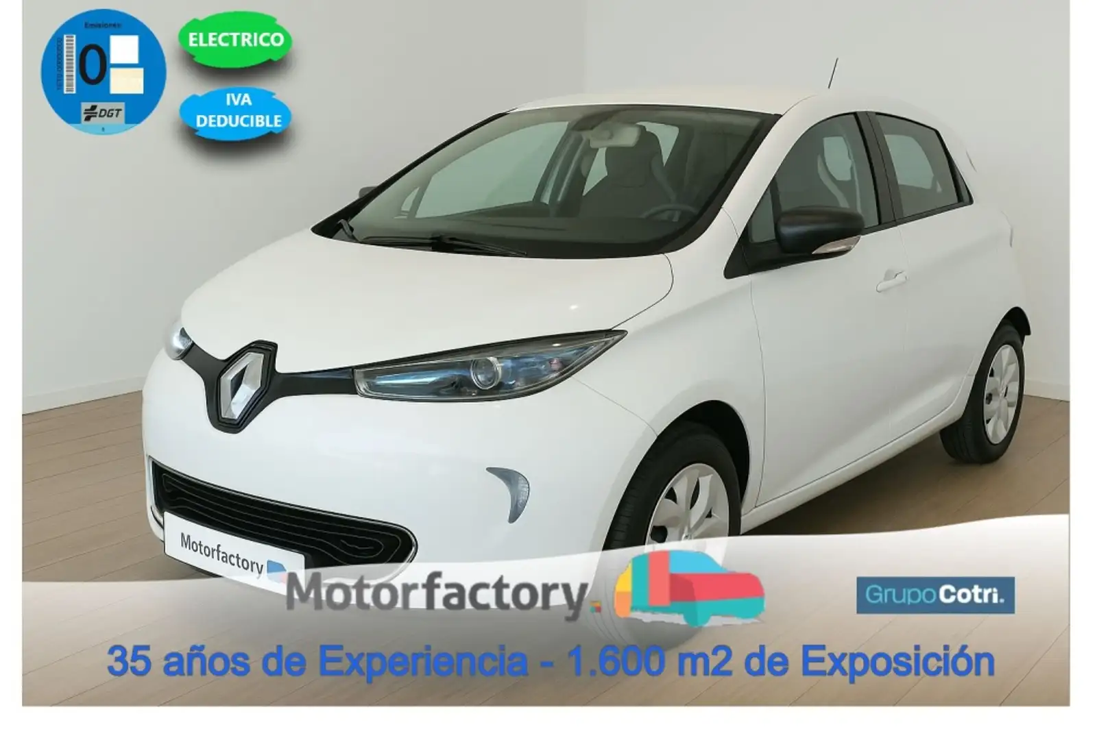 Renault ZOE Life 40 R90 68kW Blanco - 1