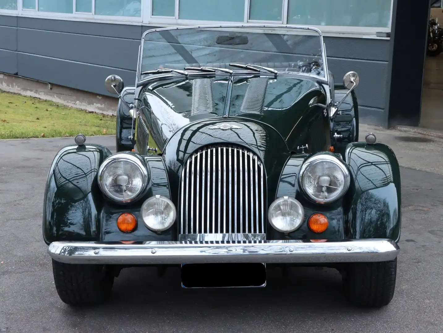 Morgan Plus 4 4 Sitzer| TÜV NEU| Servolenkung| Rover Motor Yeşil - 2