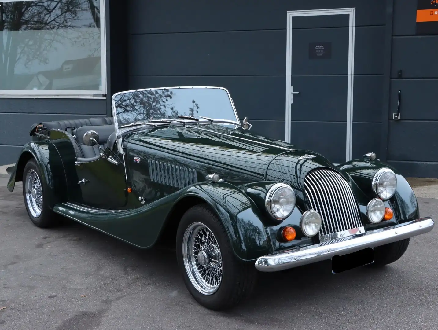 Morgan Plus 4 4 Sitzer| TÜV NEU| Servolenkung| Rover Motor Yeşil - 1