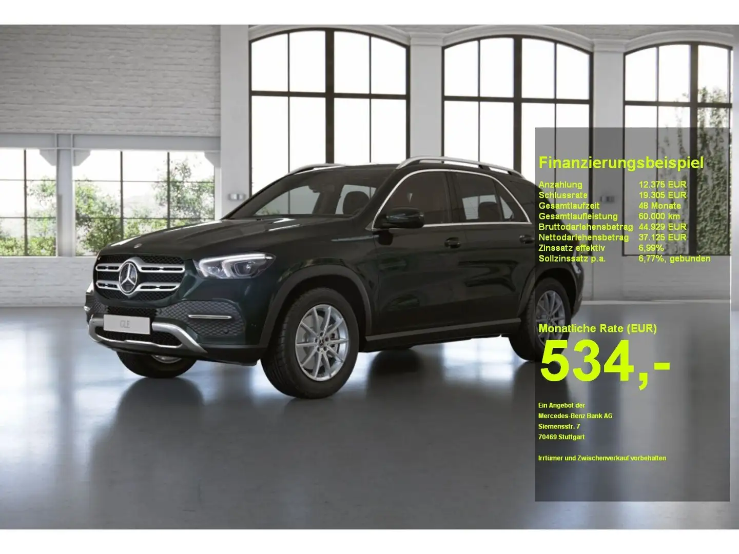 Mercedes-Benz GLE 350 de 4M AHK+Airmatic+360+Distr.+Totwinkel Grün - 1