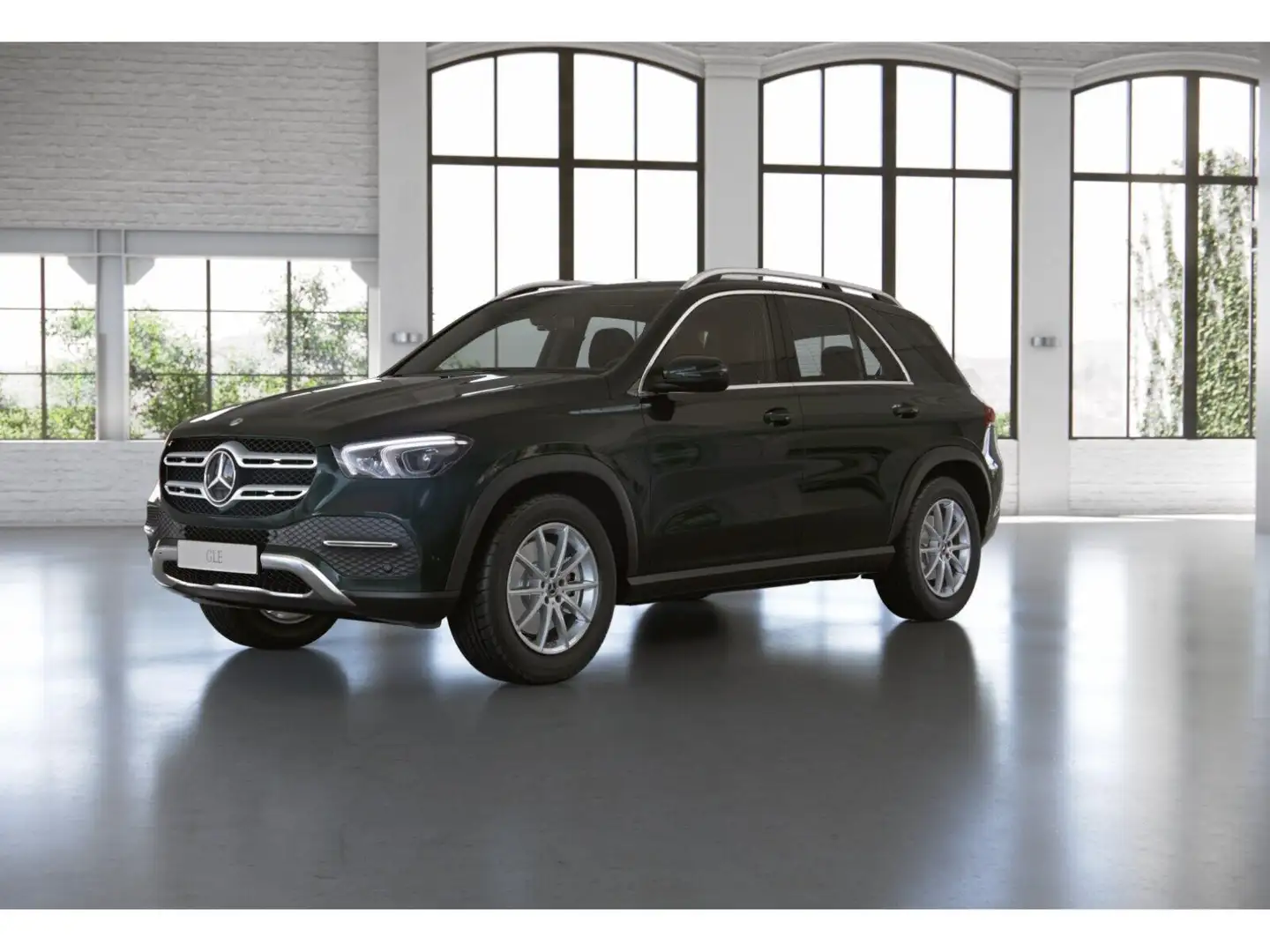 Mercedes-Benz GLE 350 de 4M AHK+Airmatic+360+Distr.+Totwinkel Grün - 2