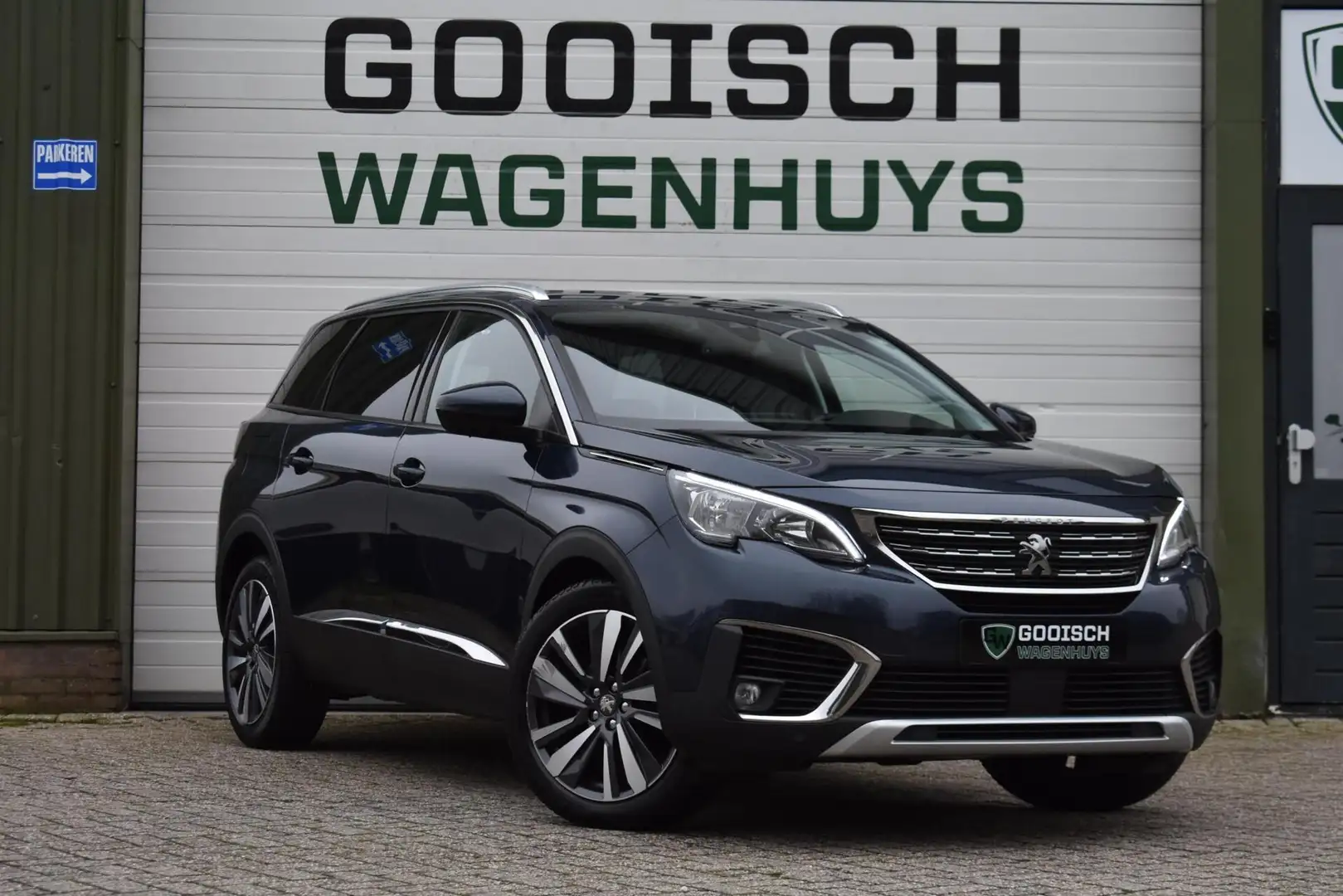 Peugeot 5008 1.2 PT Allure 7-Zits | Leder | Focal | Memory | Blauw - 2
