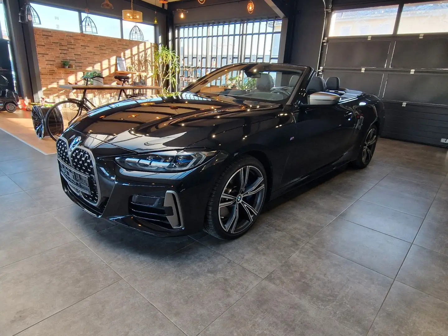 BMW M440i Cabrio xDrive*AHK*H&K Sound*Kamera* Noir - 2