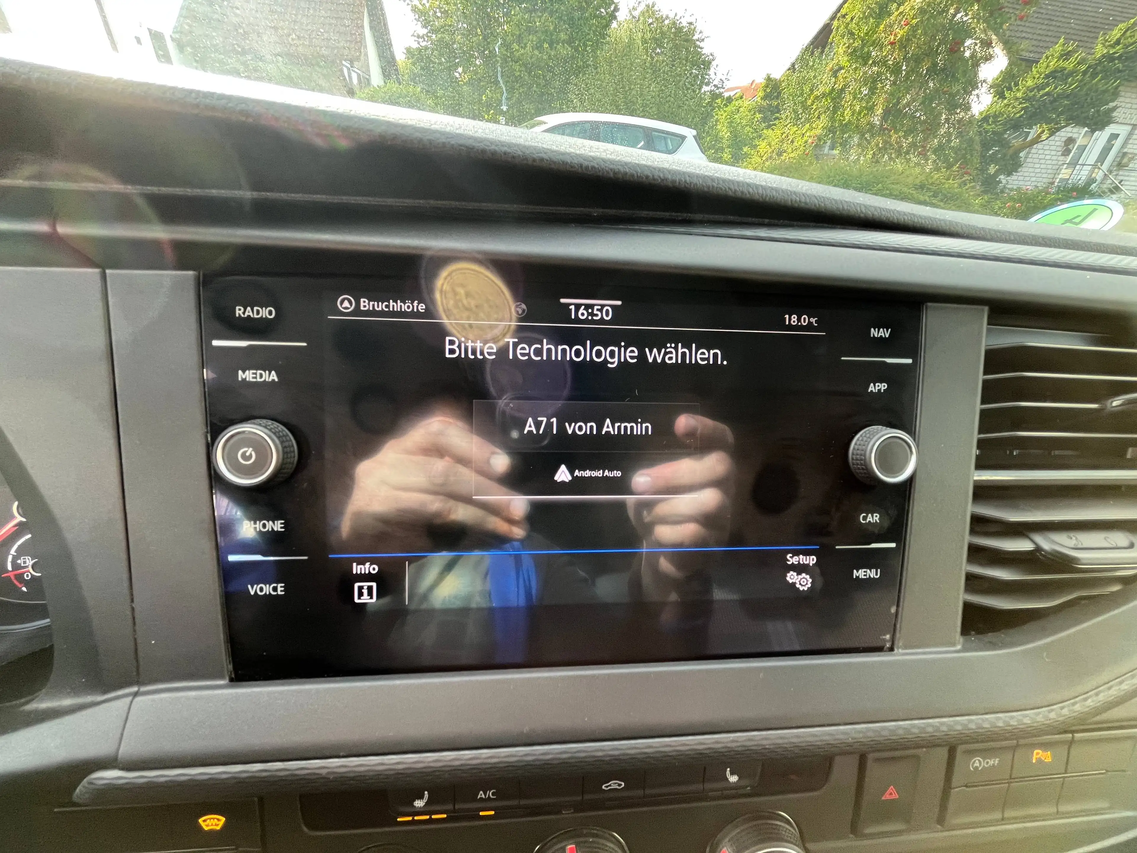 Volkswagen T6.1 Transporter Lang 150Ps Klima LED Navi SH VW-Scheckheft 87Tkm MwSt — photo 14