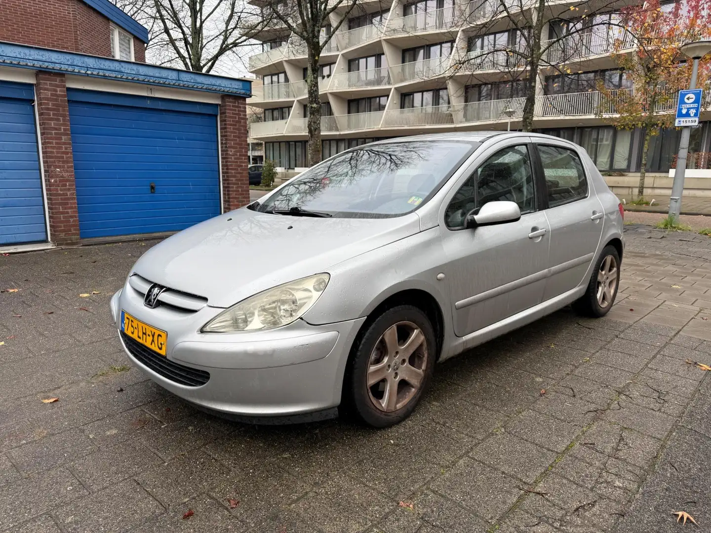 Peugeot 307 1.6-16V XSI 5drs Airco Cruise Trekhaak Grijs - 1