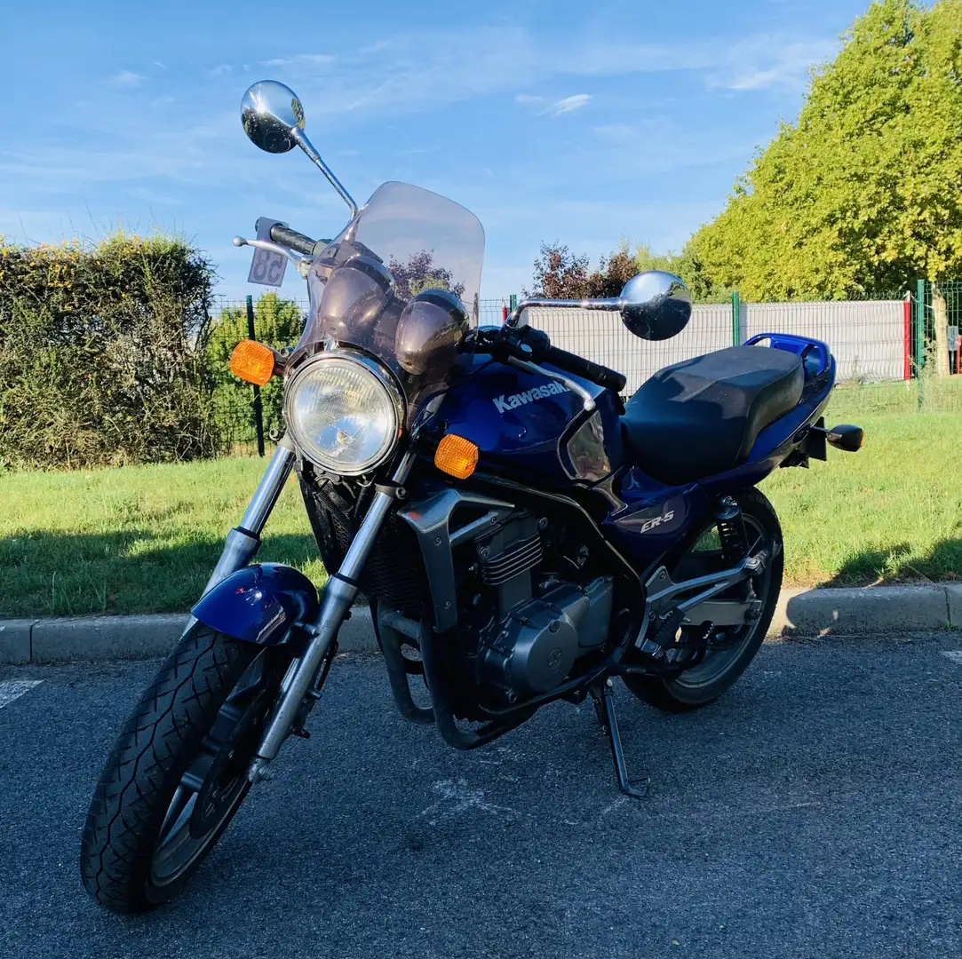 Kawasaki ER - 5 Blau - 2