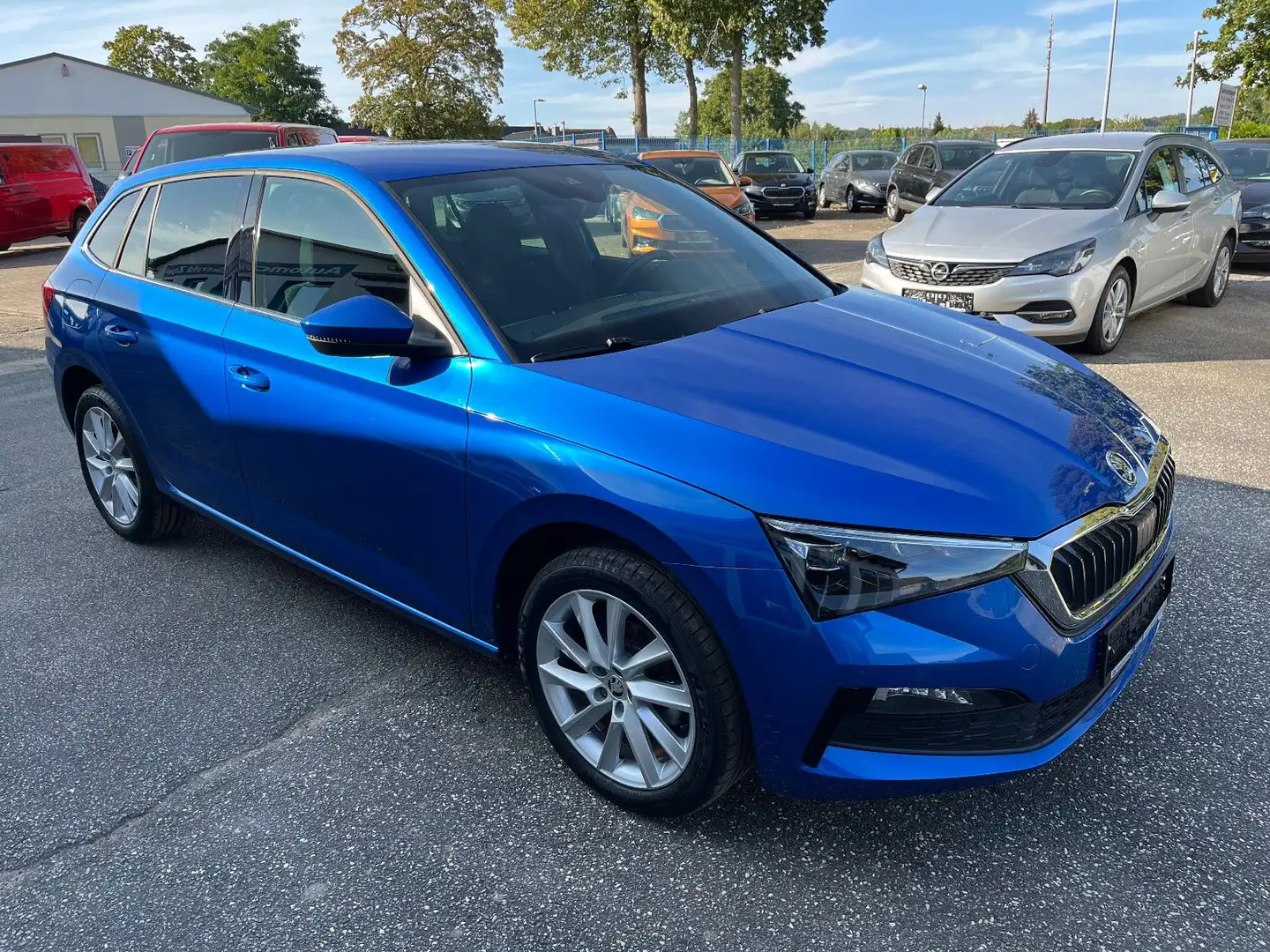 Skoda Scala 1,0 TSI DSG*Style Plus*Aut./Navi/Klimaaut. Blau - 2