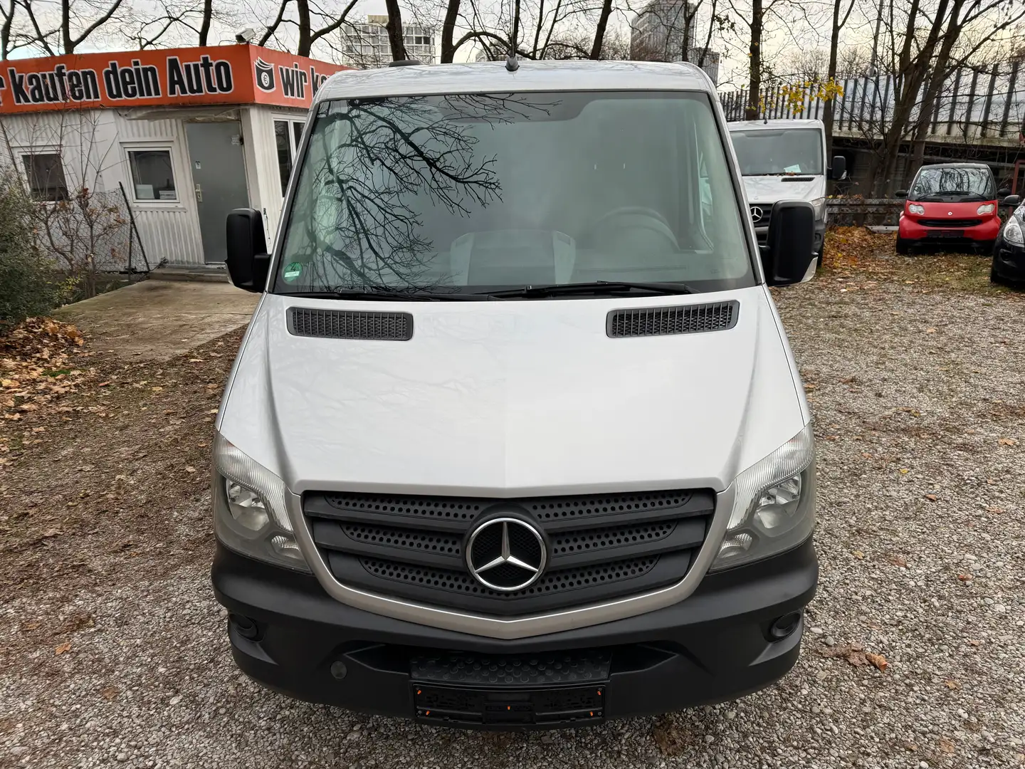 Mercedes-Benz Sprinter 313 CDI, 1Hand,Klima,AHK, Kamera, Guter Zustand, Grau - 2