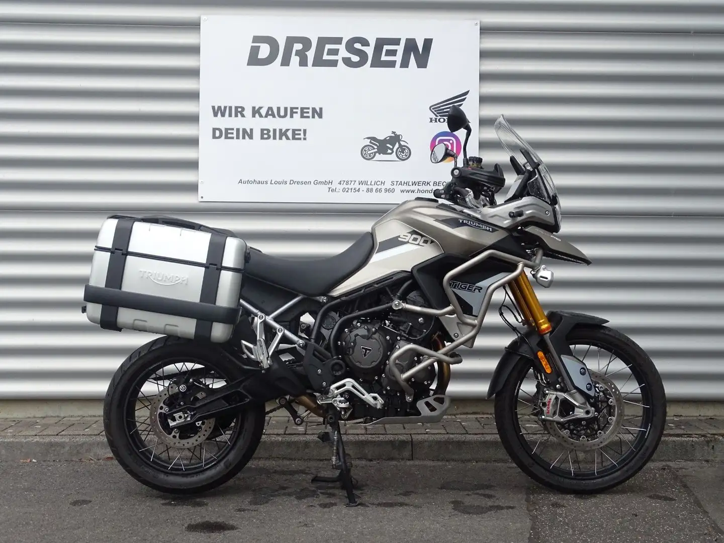 Triumph Tiger 900 Rally Pro * 1. Hand * 2022 * Beige - 1
