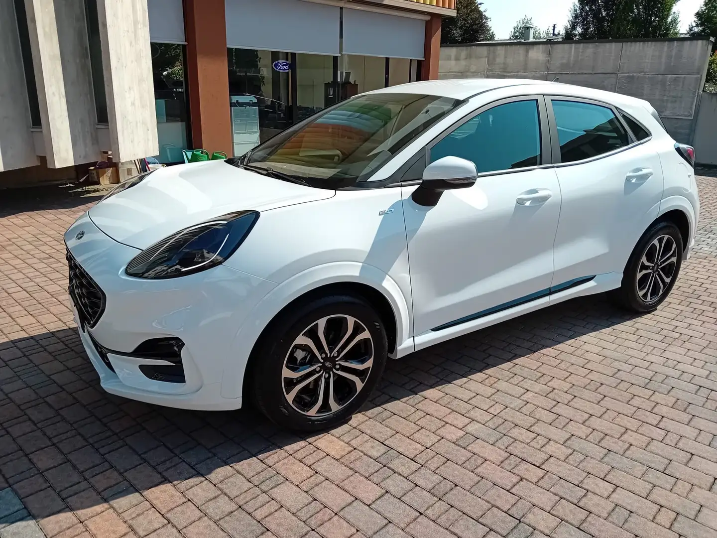 Ford Puma 1.0 Hybrid 125cv ST-LINE A7 "AVVERA I TUOI SOGNI" Bianco - 1