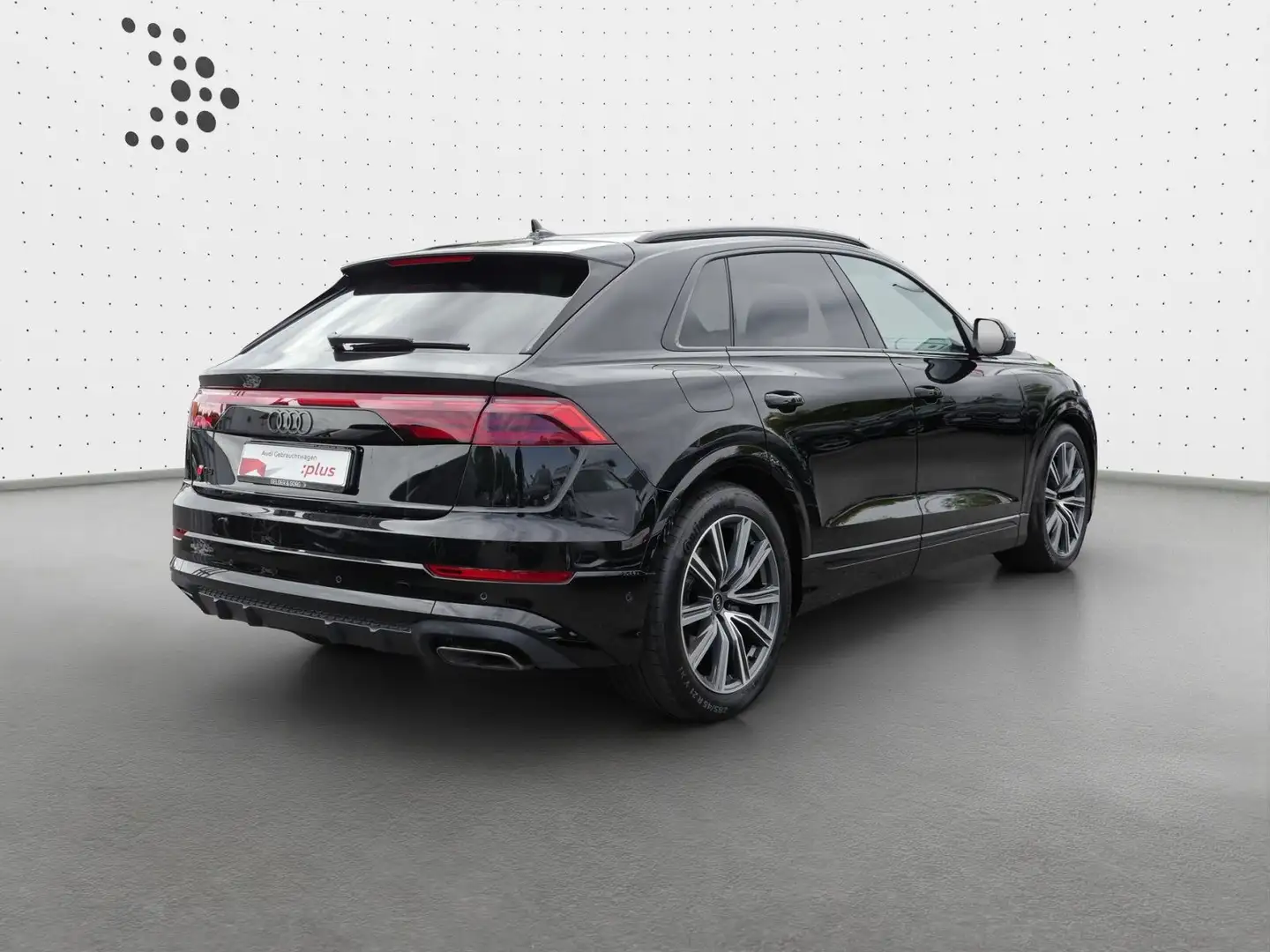 Audi Q8 55 TFSI qu. S line (Ext) AHK*Matrix*HuD*Air Schwarz - 2