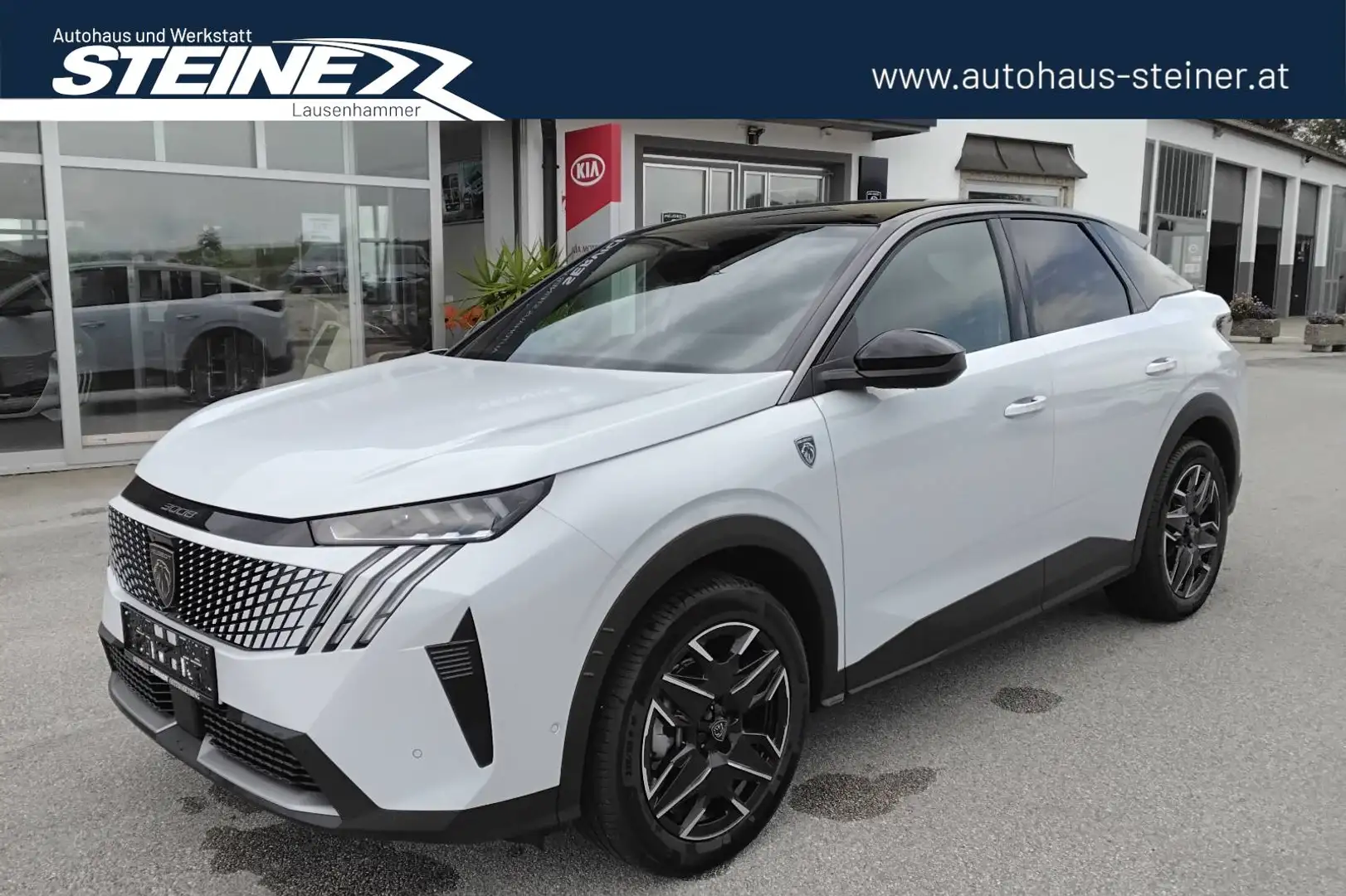 Peugeot 3008 GT MildHybrid e-DCS 136 Aut.  *Alcantra* Weiß - 1