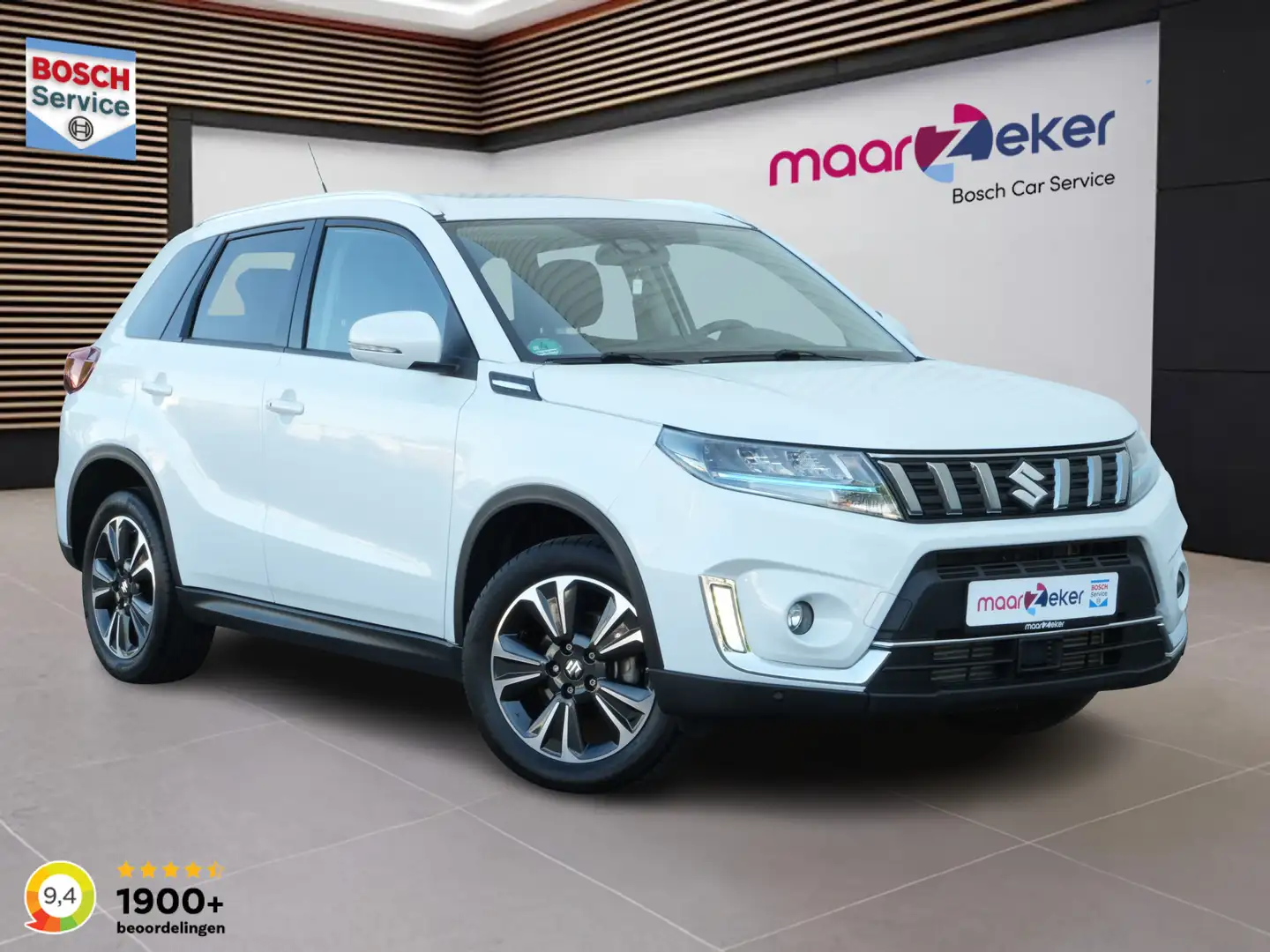 Suzuki Vitara 1.4 Hybrid AllGrip ✅Dodehoek✅Panodak✅Trekhaak✅Stoe Zwart - 1