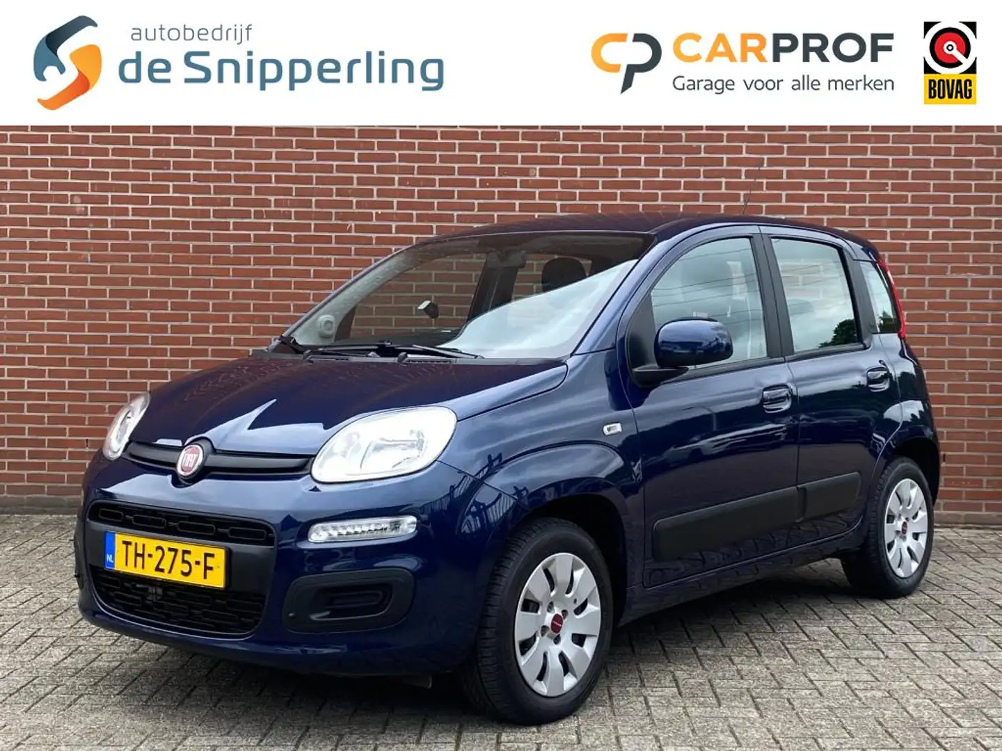 Fiat Panda 0.9 TWINAIR LOUNGE AUTOMAAT AIRCO PARKEERSENSOREN Blauw - 1