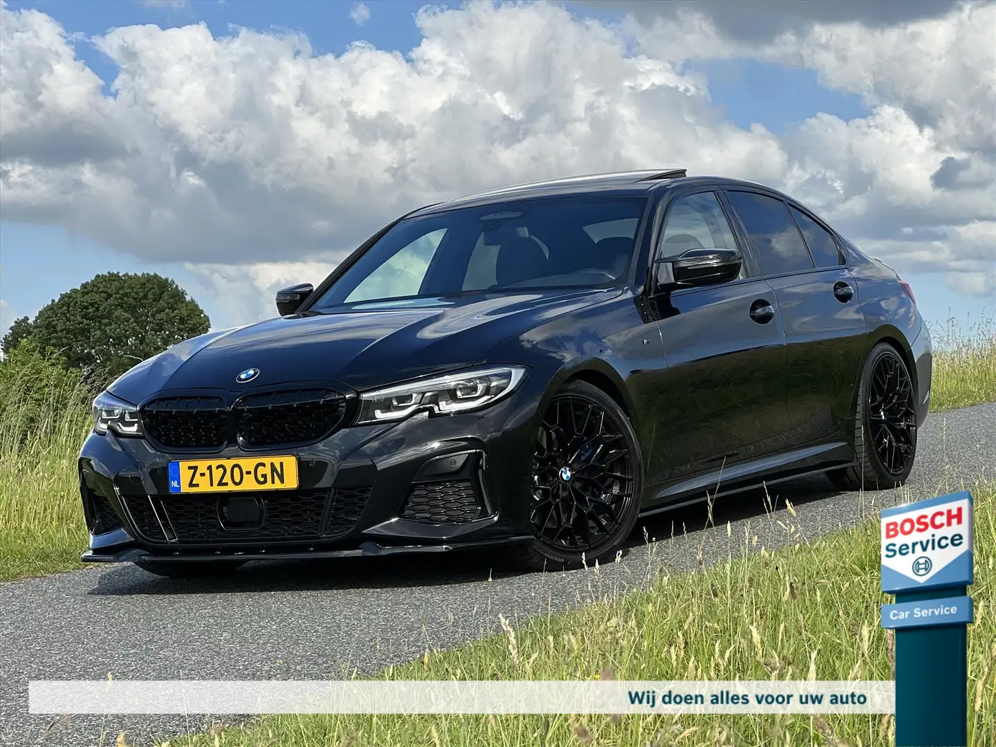 BMW 340 3-Serie M340i xDrive 500PK / Pano / Head-up / Maxt Černá - 1