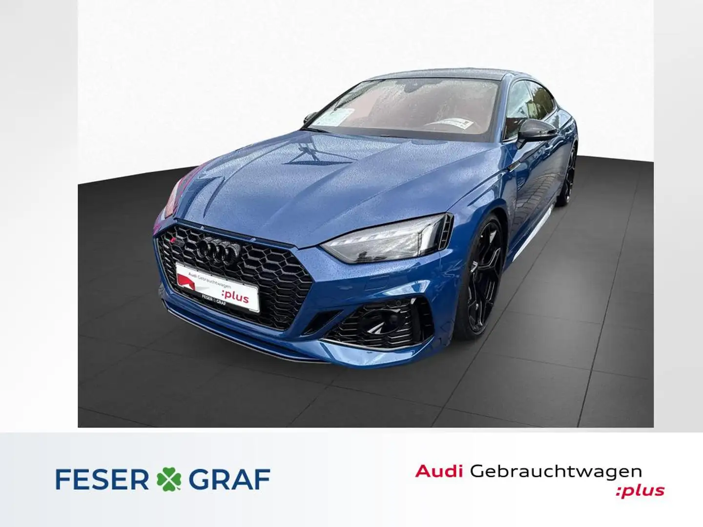 Audi RS5 Spb. qu.2.9 NAVI+HUD+PANO+ACC+B&O Blau - 1