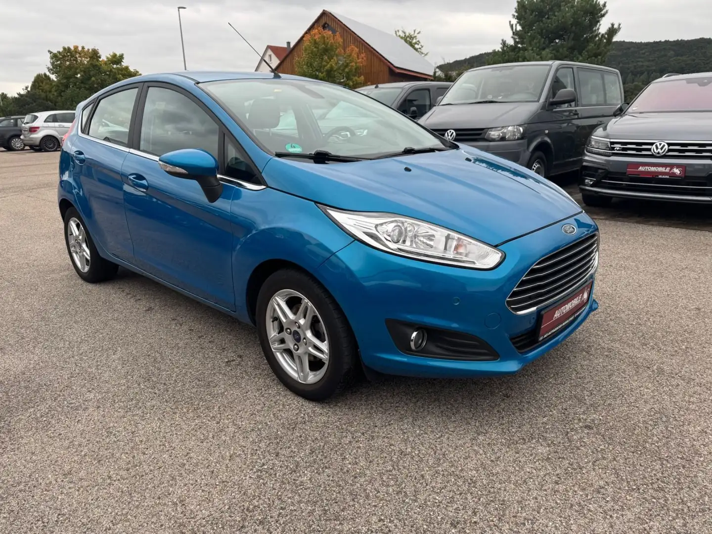 Ford Fiesta Titanium*SHZ*Klimaauto*ZR+KUPL NEU Blau - 2