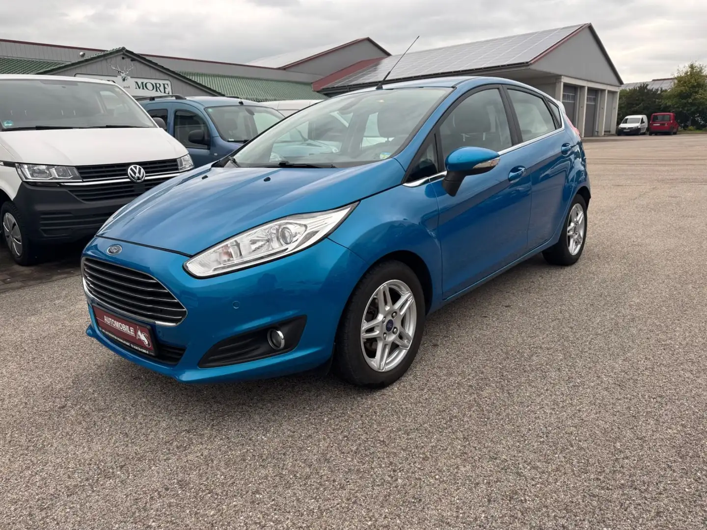 Ford Fiesta Titanium*SHZ*Klimaauto*ZR+KUPL NEU Blau - 1