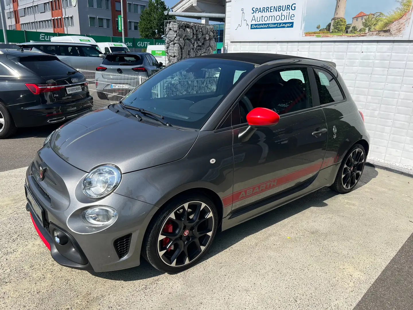 Abarth 500C 595 Cabrio Competizione70Years Edit.|Unikat|1.Hand Сірий - 2