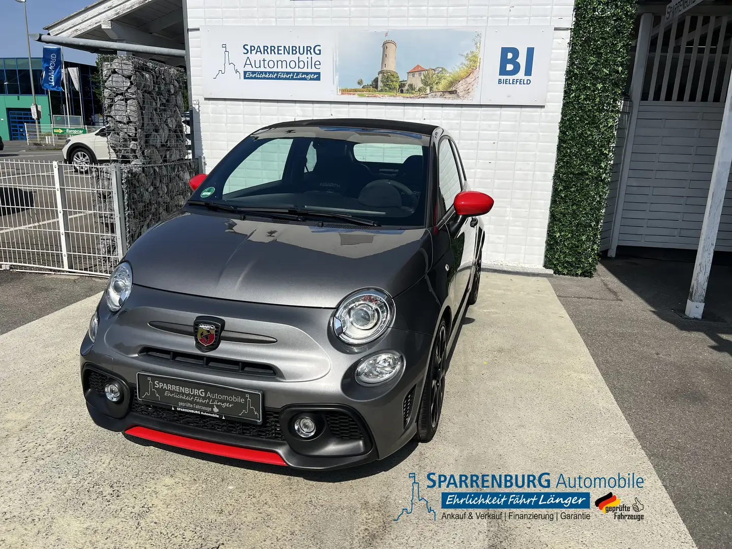 Abarth 500C 595 Cabrio Competizione70Years Edit.|Unikat|1.Hand Сірий - 1