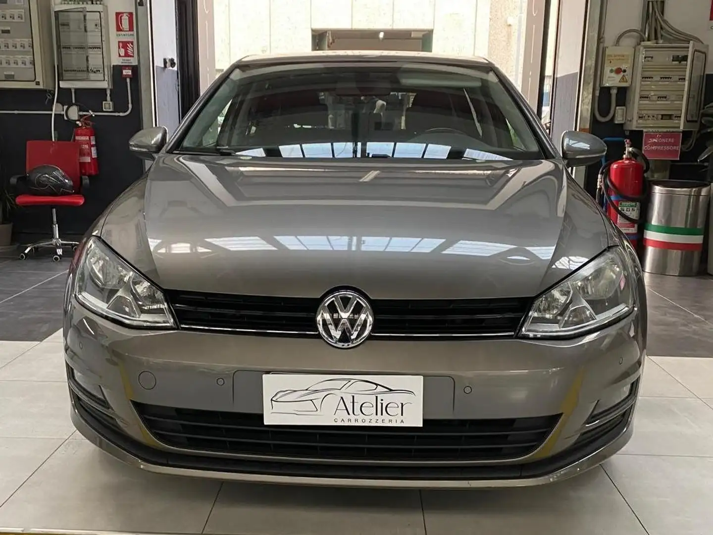 Volkswagen Golf Golf VII 2013 5p 1.6 tdi Comfortline Business 10cv Grijs - 1