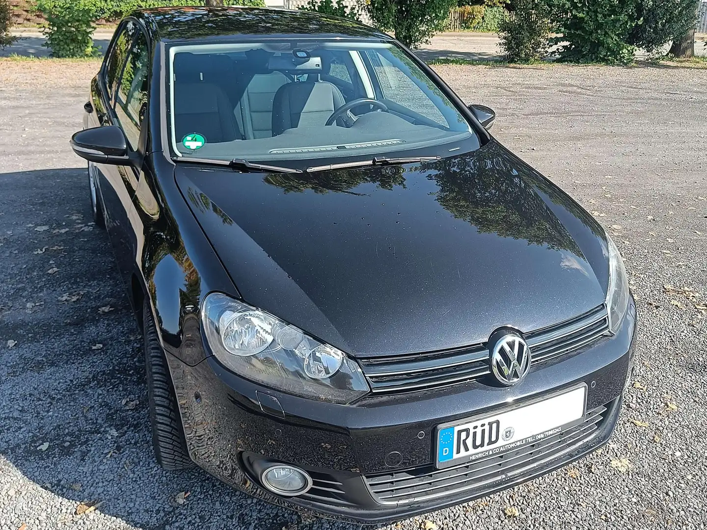Volkswagen Golf Golf VI 5-Türer 1.2 TSI Team Schwarz - 1