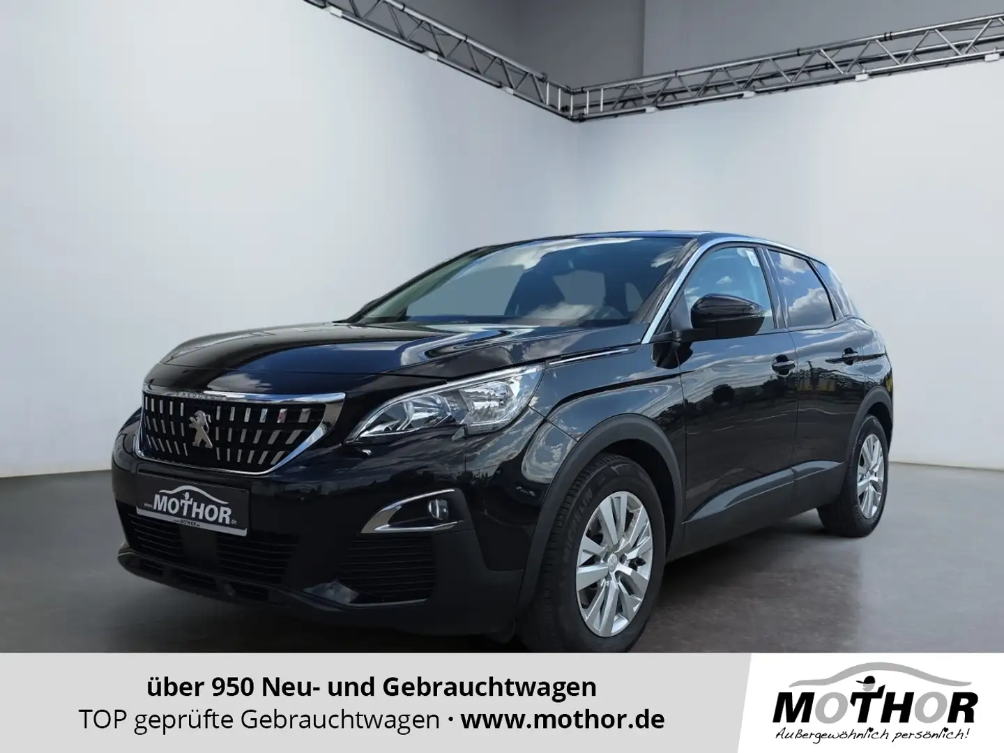 Peugeot 3008 Active 1.5 BlueHDi 130 Automatik AHK Navi Schwarz - 1