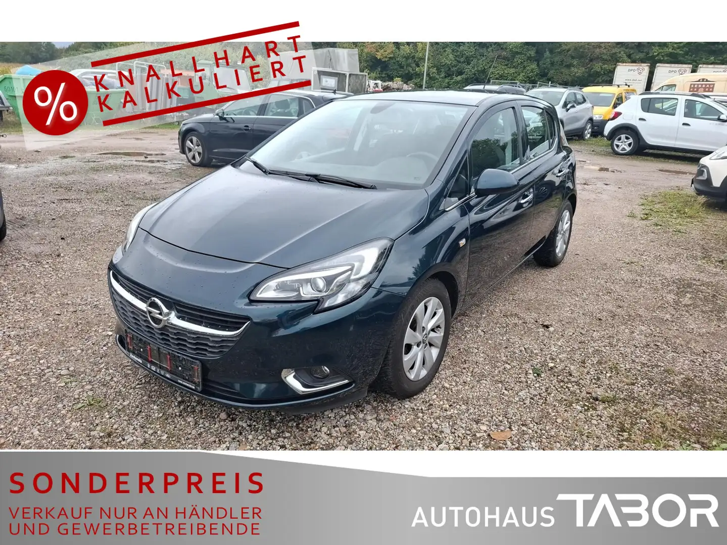 Opel Corsa 1.4 Aut. Innovation SHZ PDC GRA IntelliLin Grün - 1