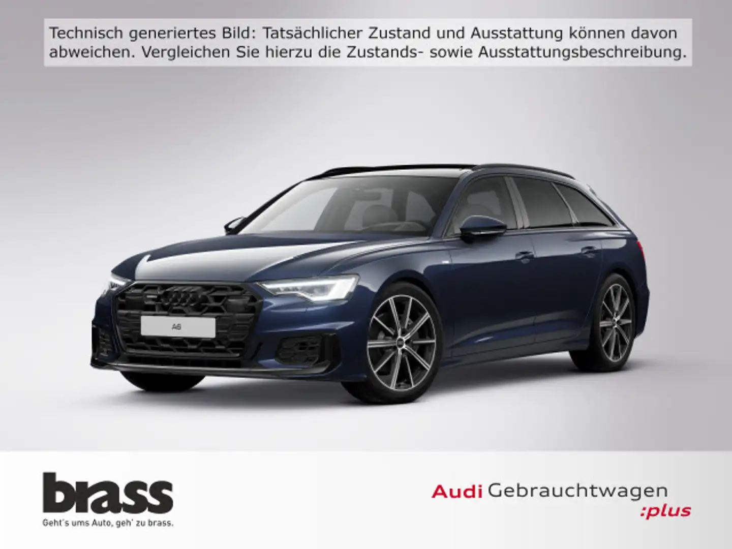 Audi A6 Design S line 45 TDI quattro 180(245) k Blau - 1