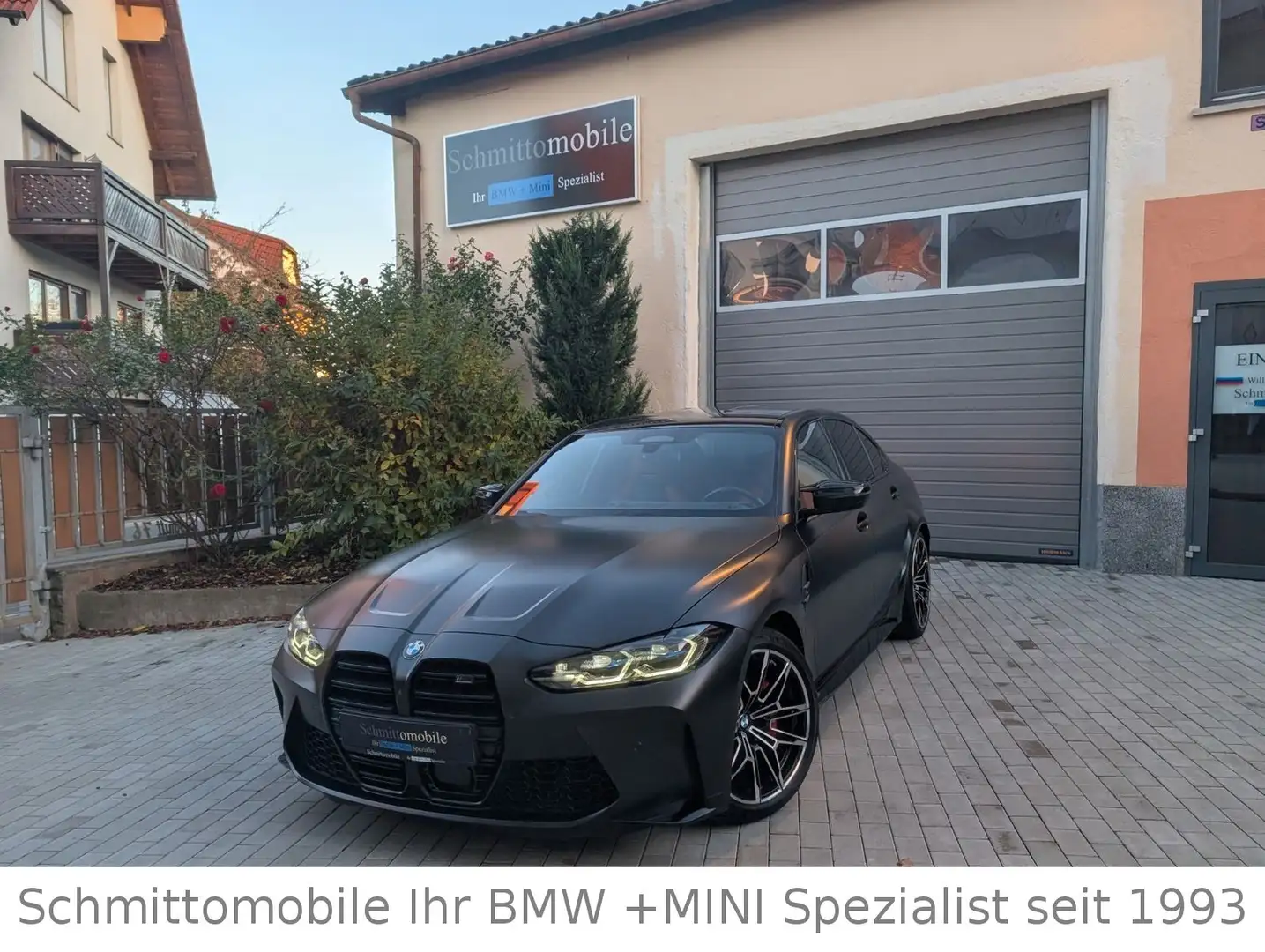 BMW M3 Lim. xDrive Com.,Laser,MDrivers,el.Sitze Schwarz - 1