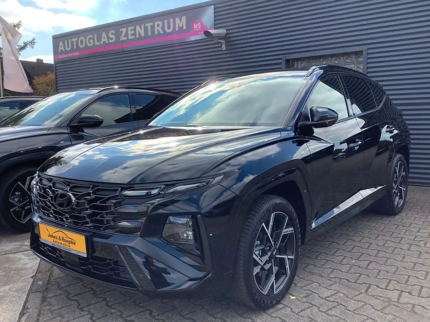 Hyundai TUCSON 1.6 T-GDI N Line Automatik / NAVI Noir - 1