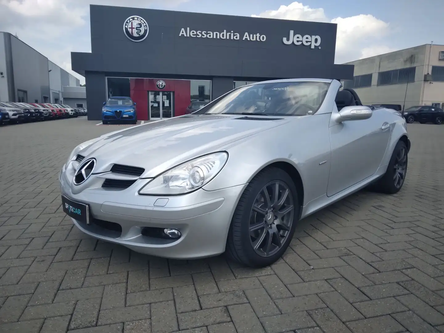 Mercedes-Benz SLK 200 SLK 200 Kompressor cat Sport Edition Argento - 1