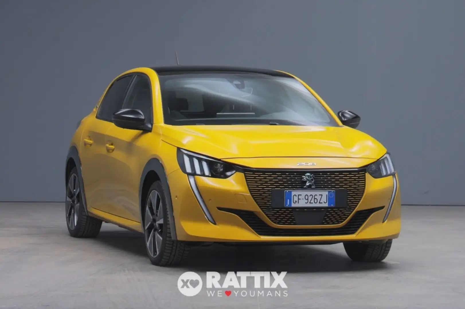 Peugeot e-208 motore elettrico 100kW GT Nero - 1
