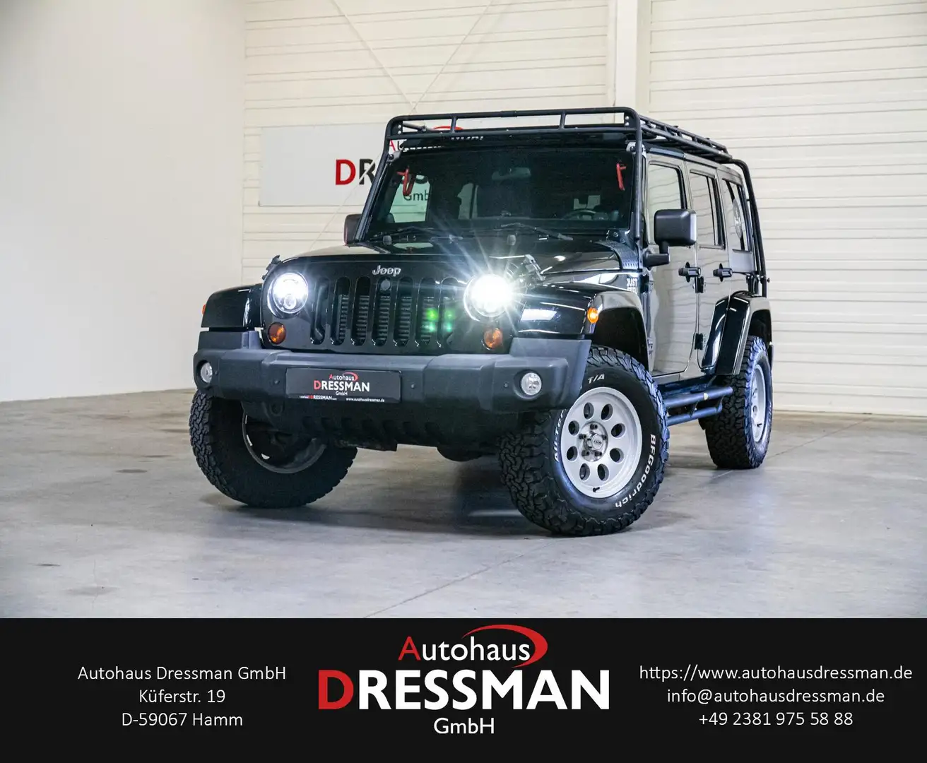 Jeep Wrangler 2.8 CRD KAT Czarny - 1
