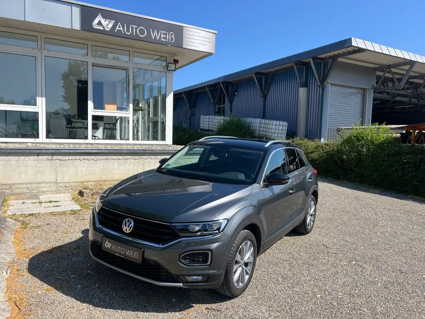 Volkswagen T-Roc Styl/LED/ACC/LANE-ASSI/KAMER/APPLE-CARPLAY Gris - 1