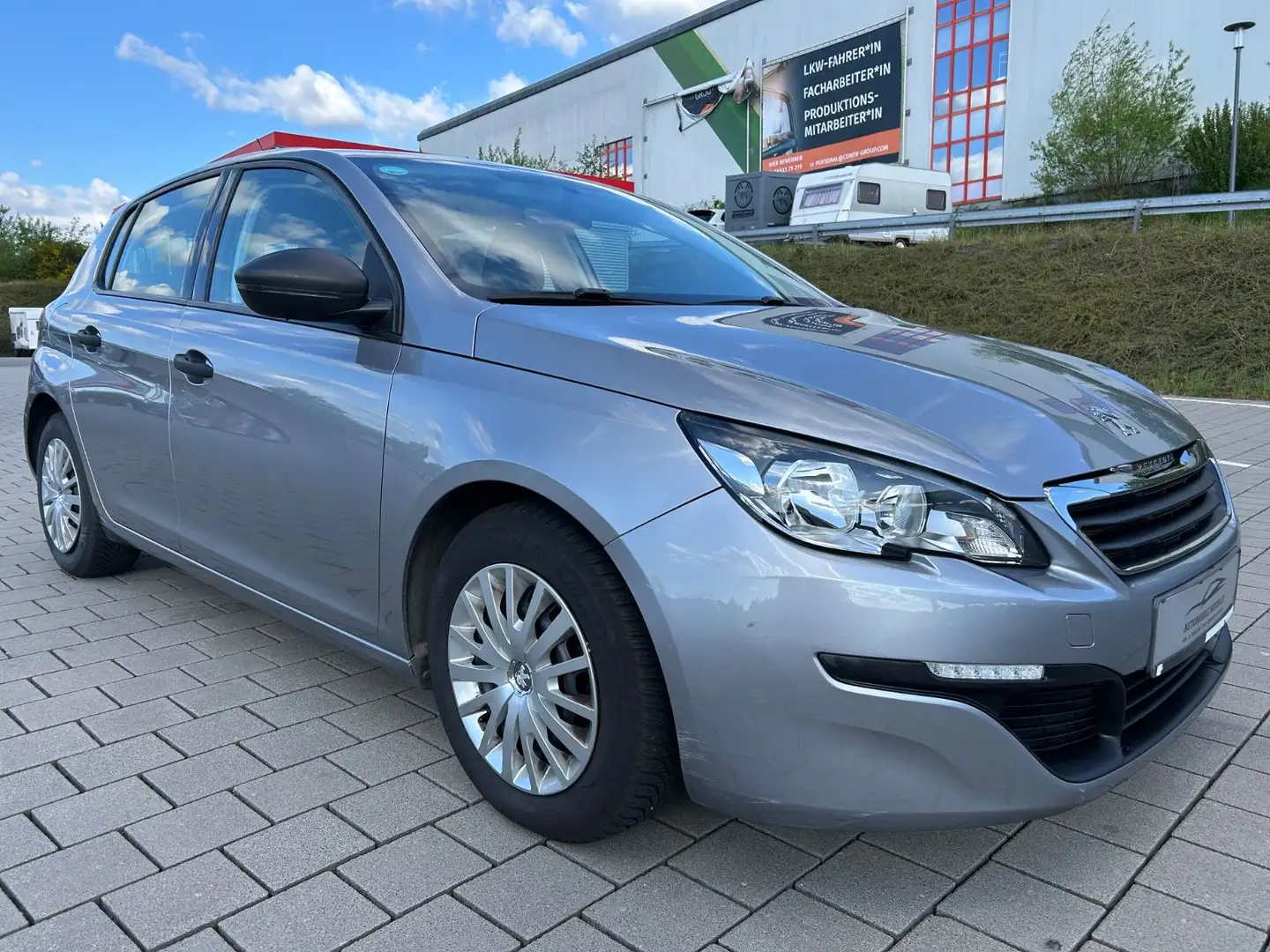 Peugeot 308 Access 1.6 HDi*KLIMA*LED*EURO5*2HAND*PDC*MFL Gris - 1