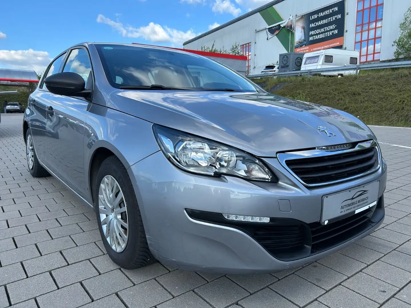 Peugeot 308 Access 1.6 HDi*KLIMA*LED*EURO5*2HAND*PDC*MFL Gris - 2