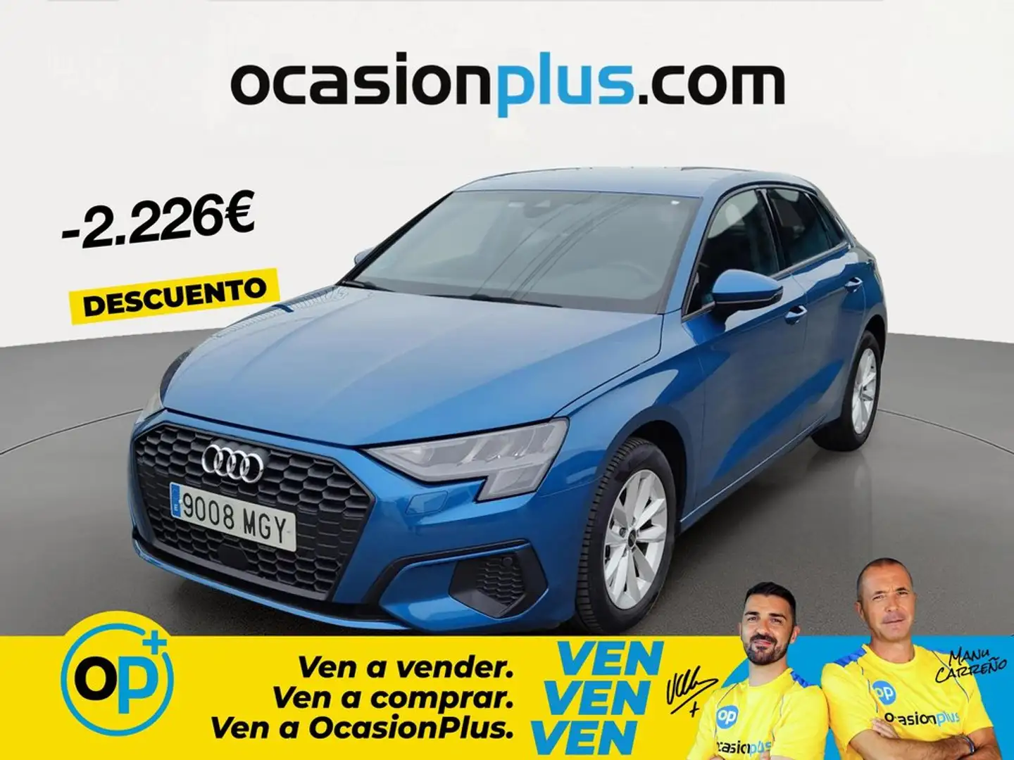 Audi A3 Sportback 30TDI S tronic Azul - 1