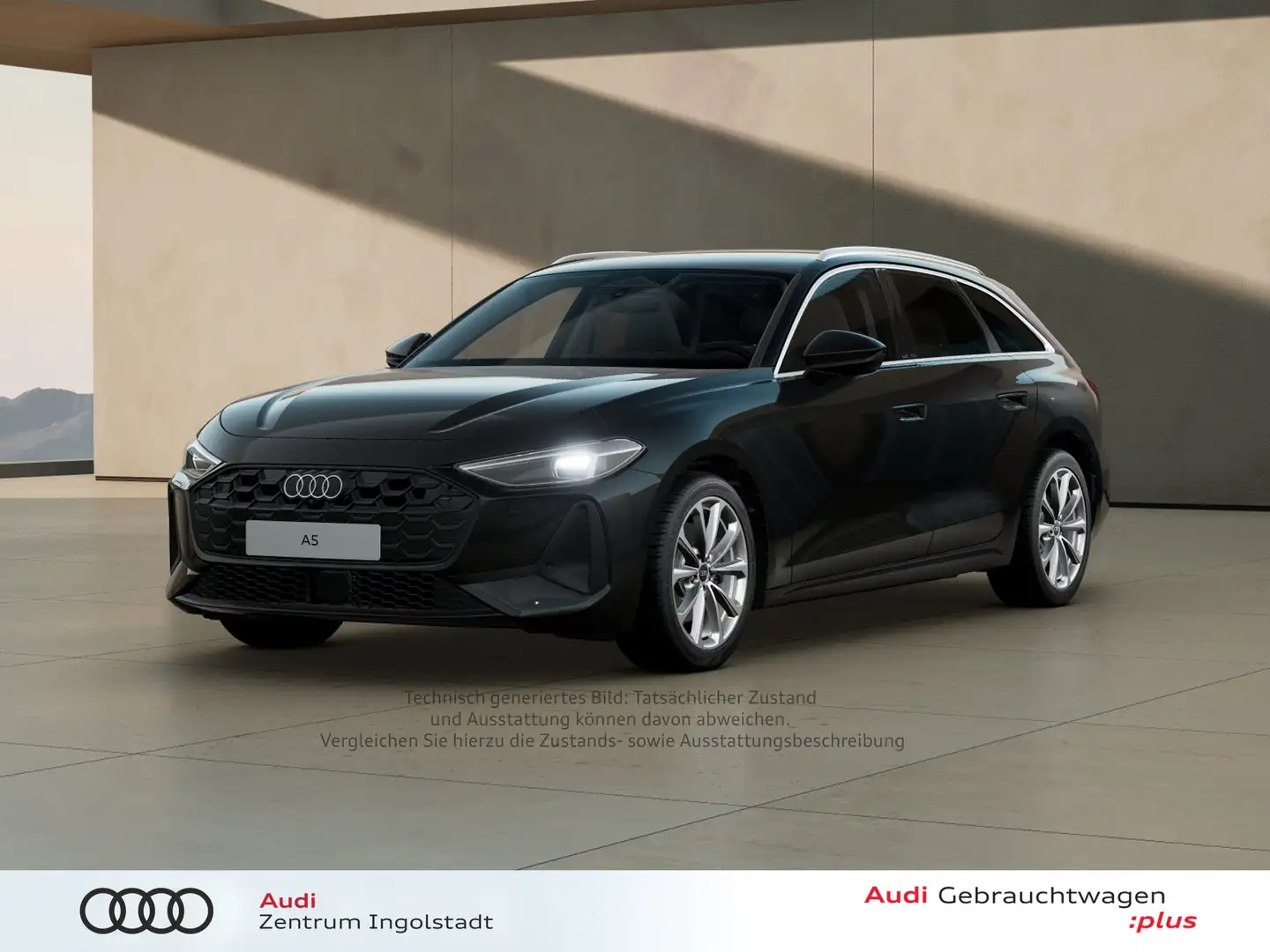 Audi A5 Avant TFSI qu NAVI LED AHK KAM. 18" Schwarz - 1